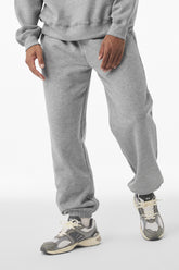 BELLA+CANVAS® Unisex 10-Ounce Heavyweight Sweatpant - Athletic Heather - XS